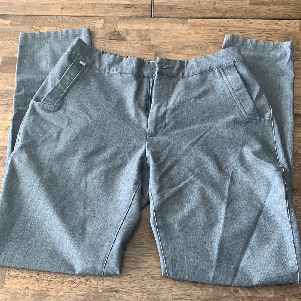 FIGS zip up scrub pants